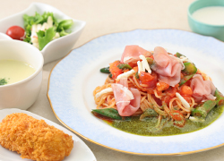 冷製トマトパスタ