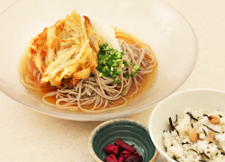 ごぼうかき揚げおろし蕎麦